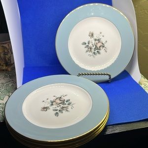 Royal Doulton English Translucent Dessert Plates